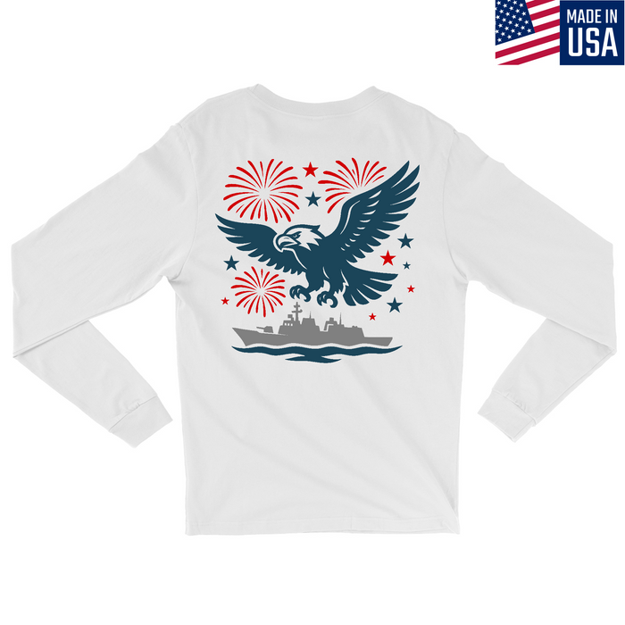 Mens Medium White Style_Long Sleeve