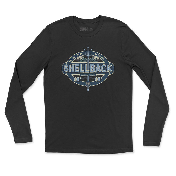 Shellback Trident Men's Fine Jersey Long Sleeve Tee