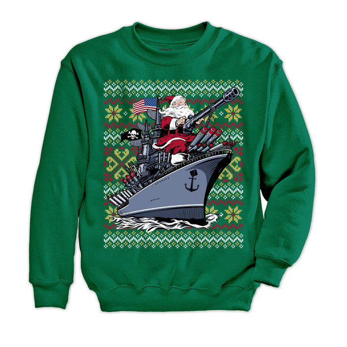 Storming Christmas Men's Sweatshirt