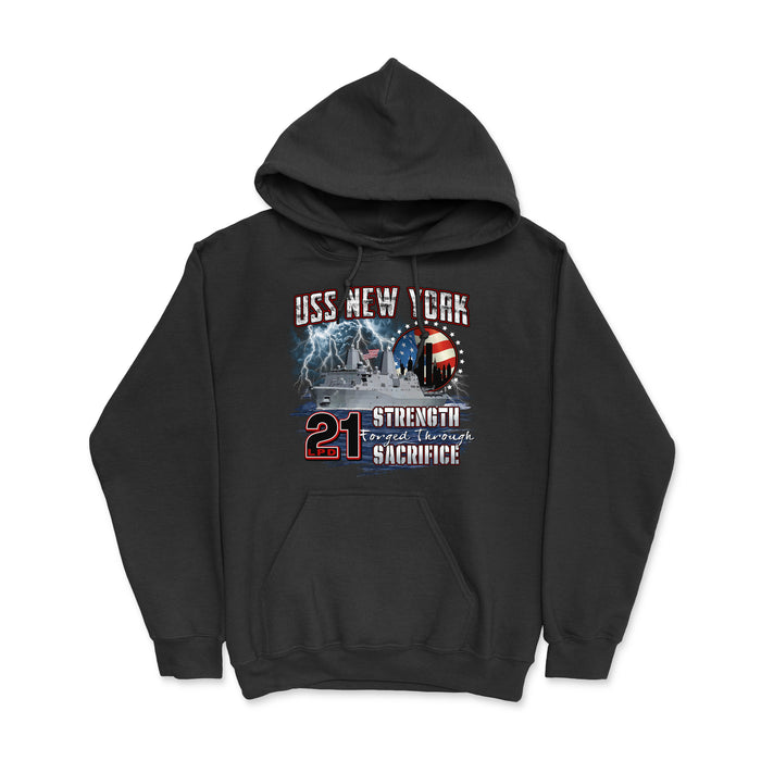 USS New York Men's Hoodie