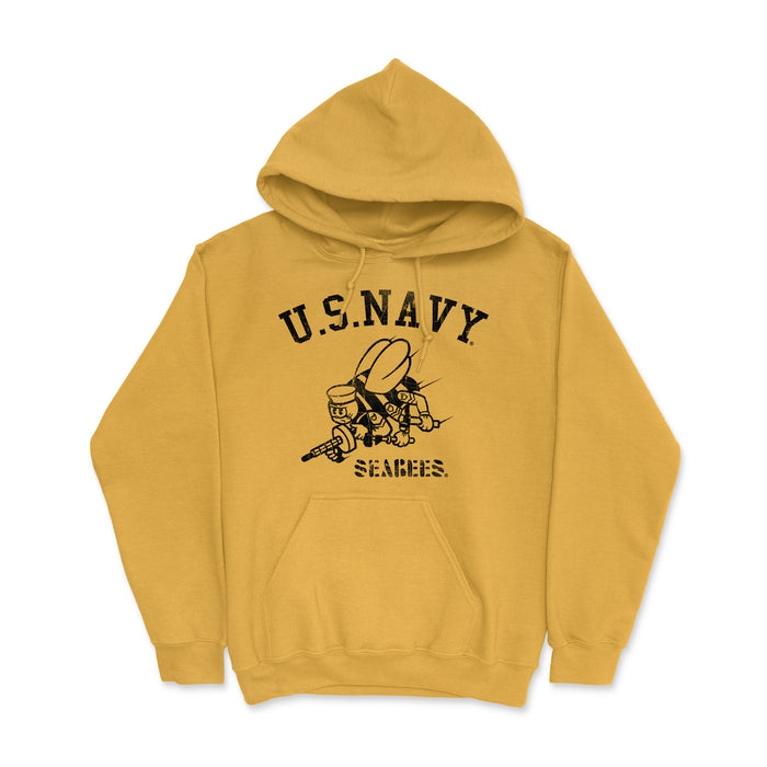 Seabees Vintage Men's Heavy Blend Hooded
