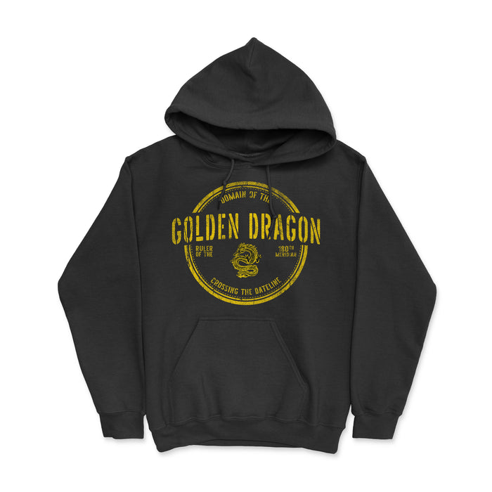 Vintage Golden Dragon Men's Hoodie