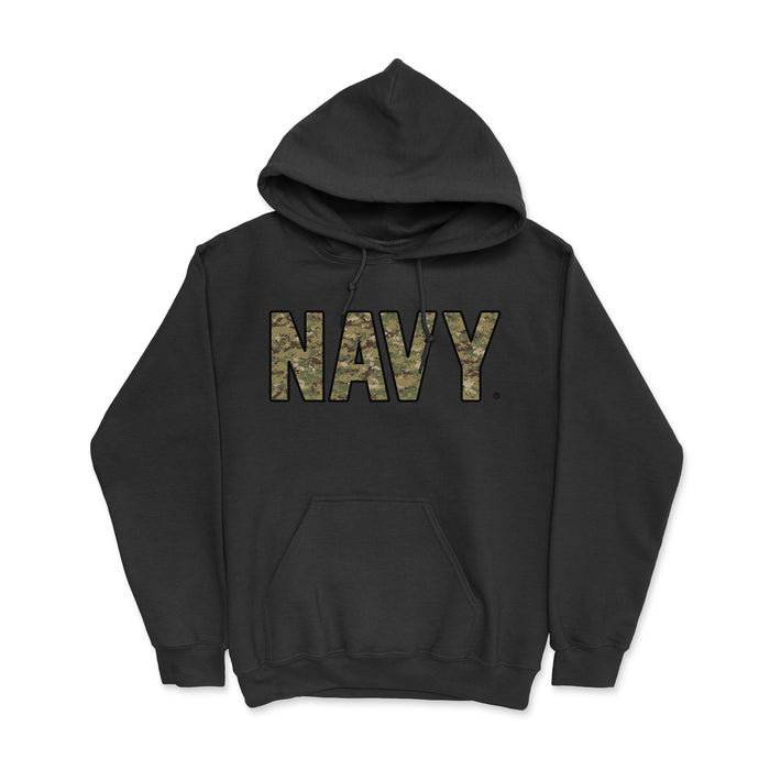 US NAVY AOR2 CAMO Men's Heavy Blend Hooded
