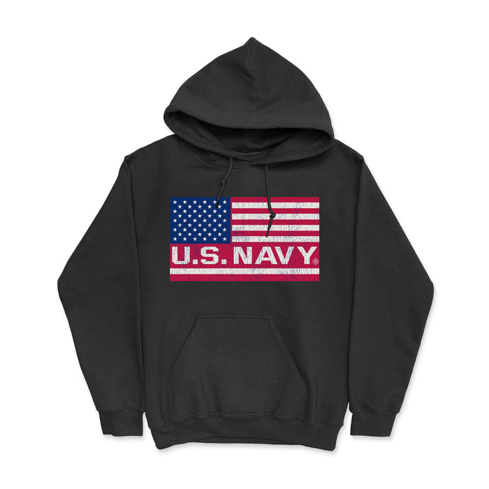 U.S. Navy Flag Men's Heavy Blend Hooded