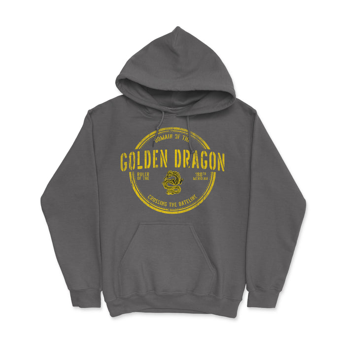 Vintage Golden Dragon Men's Hoodie