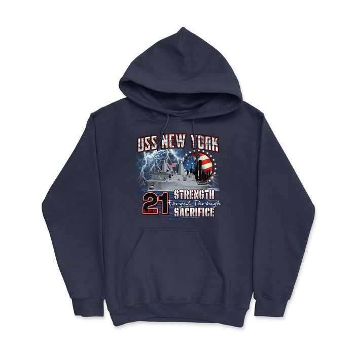 USS New York Men's Hoodie