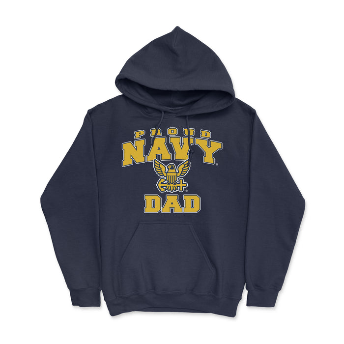 Proud Navy Dad Men's Hoodie