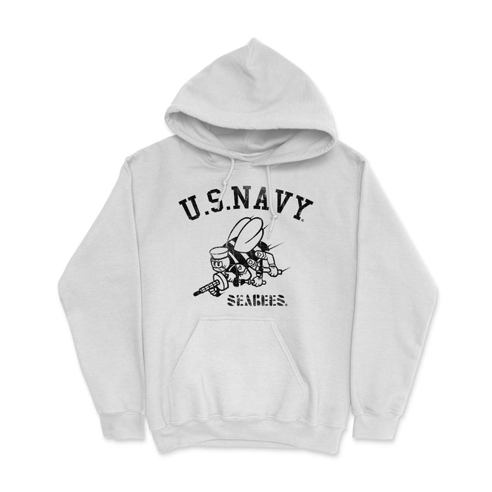 Seabees Vintage Men's Heavy Blend Hooded