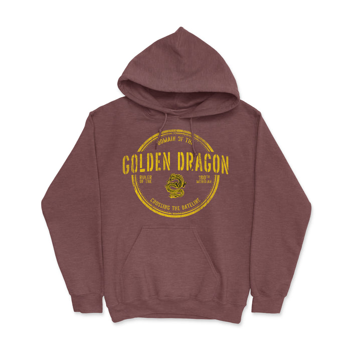 Vintage Golden Dragon Men's Hoodie
