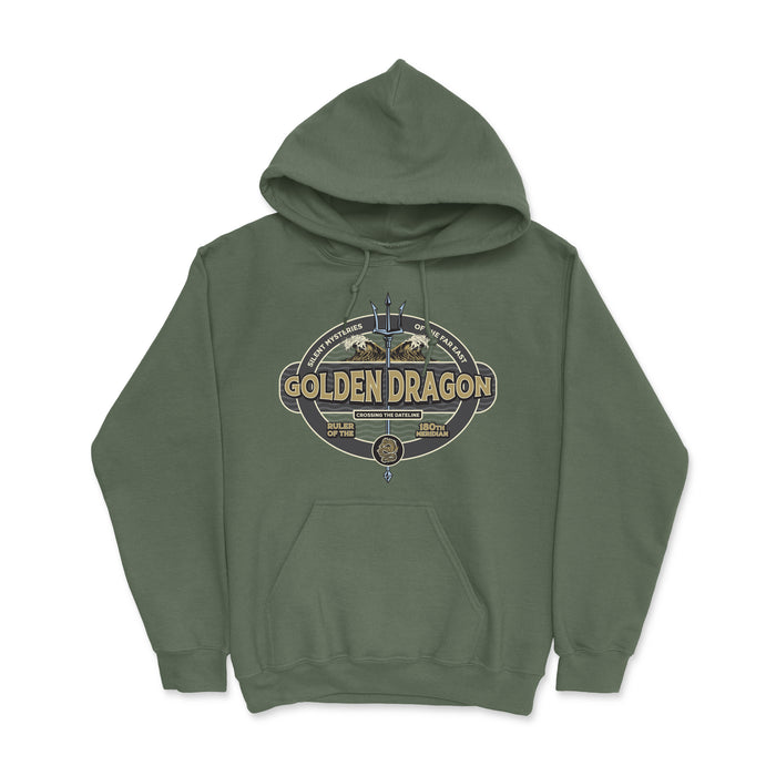 Golden Dragon Trident Men's Heavy Blend Hooded