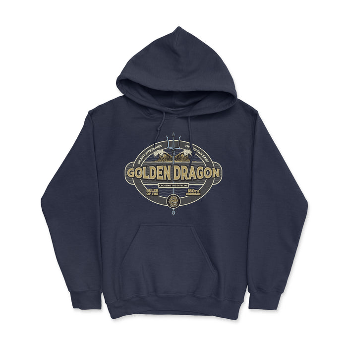Golden Dragon Trident Men's Heavy Blend Hooded