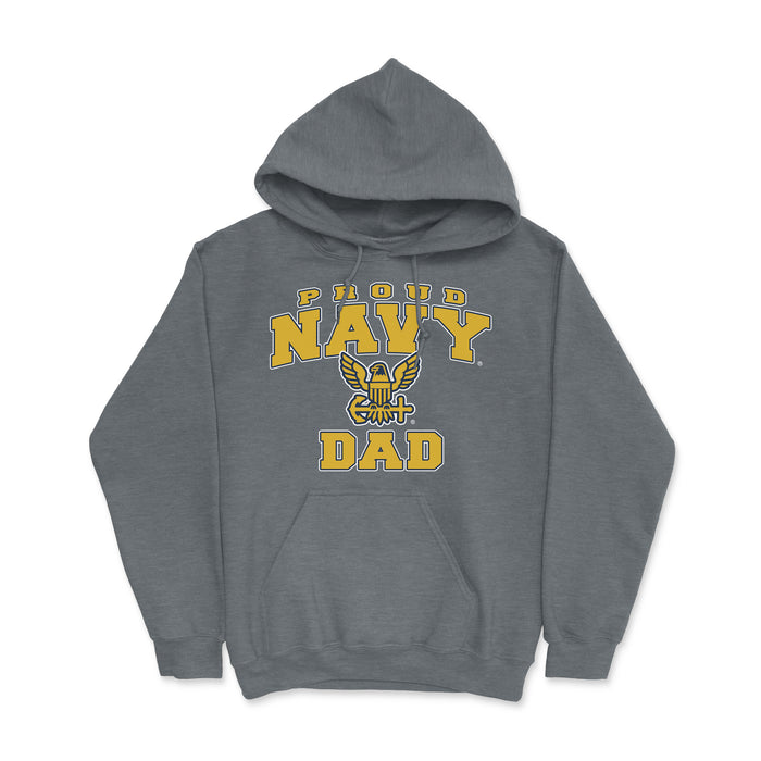 Proud Navy Dad Men's Hoodie