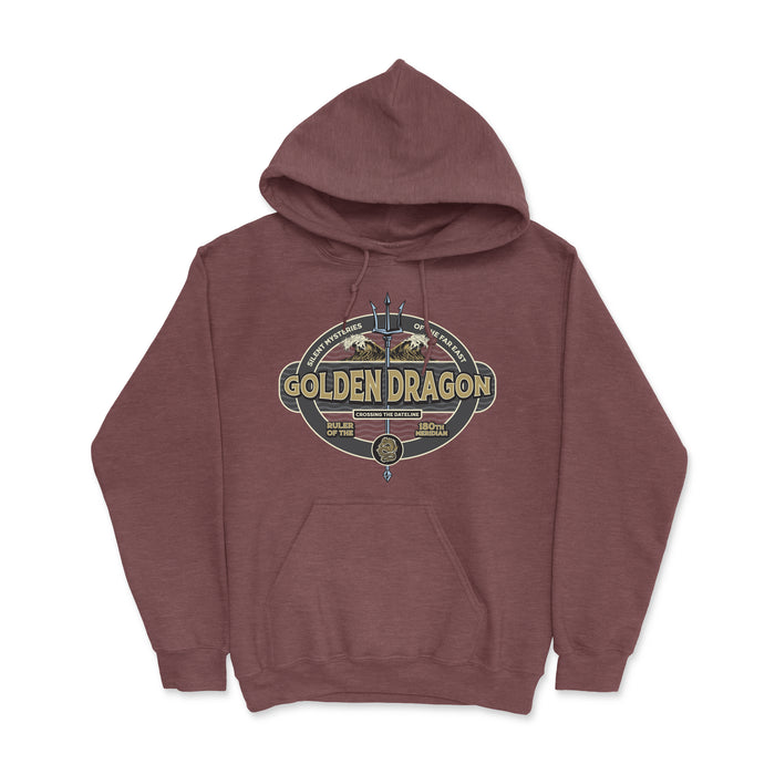 Golden Dragon Trident Men's Heavy Blend Hooded