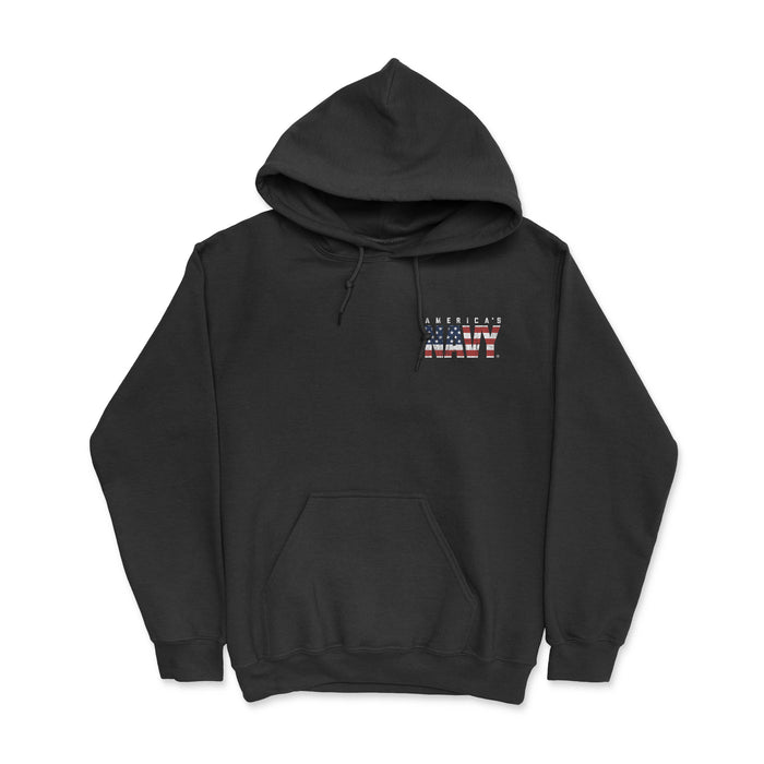 America's Navy Flag Men's Hoodie