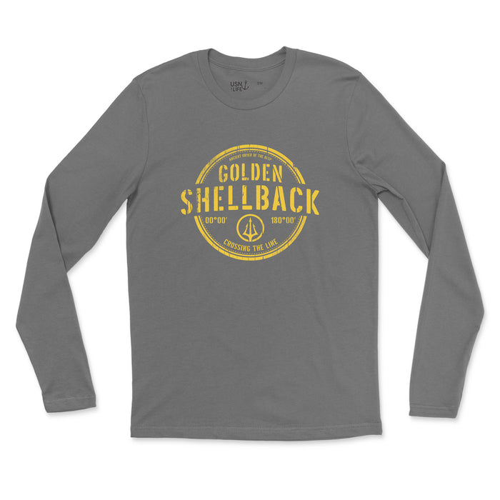 Golden Shellback Men's Fine Jersey Long Sleeve Tee