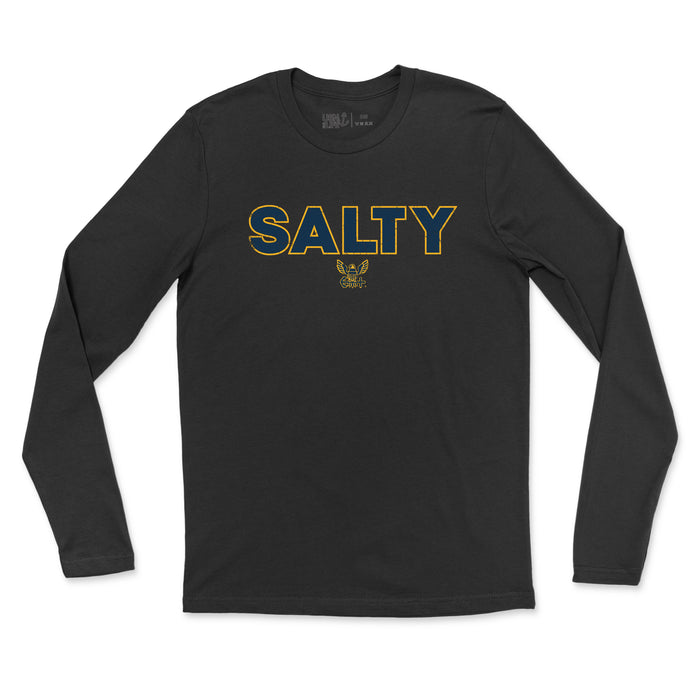 Salty Men's Fine Jersey Long Sleeve Tee