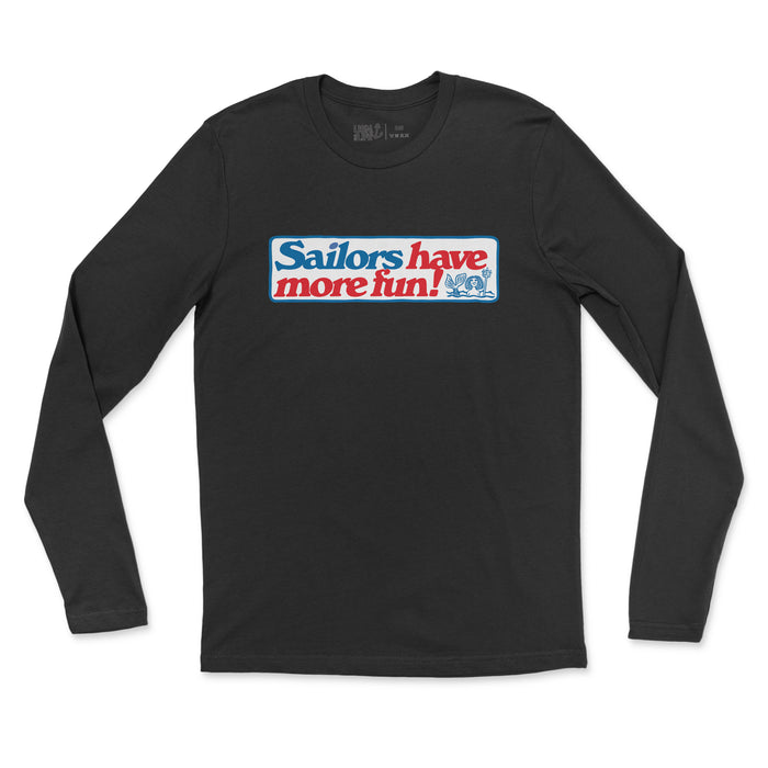 Sailors Have More Fun Men's Fine Jersey Long Sleeve Tee