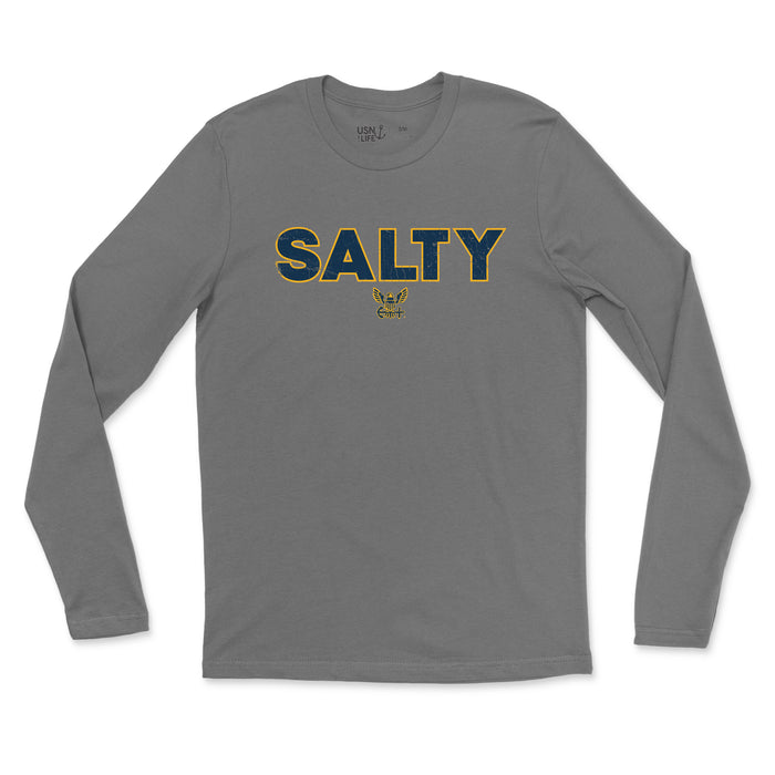 Salty Men's Fine Jersey Long Sleeve Tee