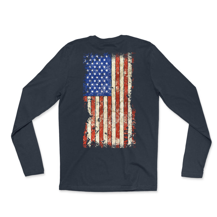 USA Vintage Men's Fine Long Sleeve T-Shirt