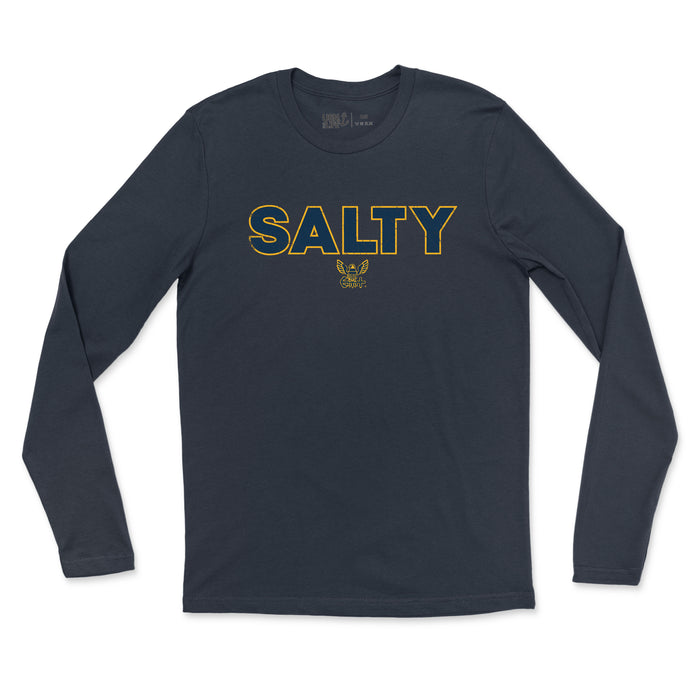 Salty Men's Fine Jersey Long Sleeve Tee