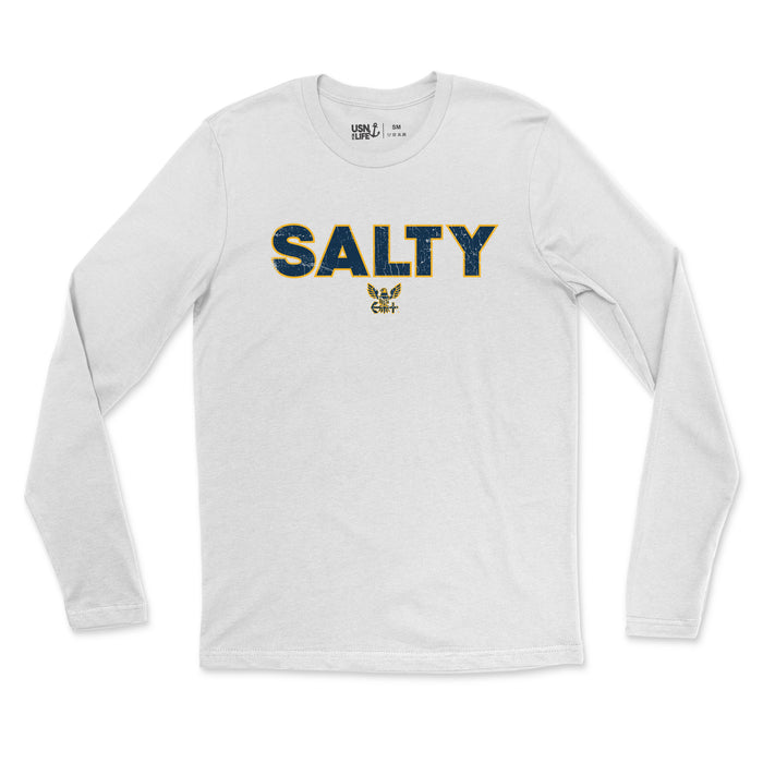 Salty Men's Fine Jersey Long Sleeve Tee
