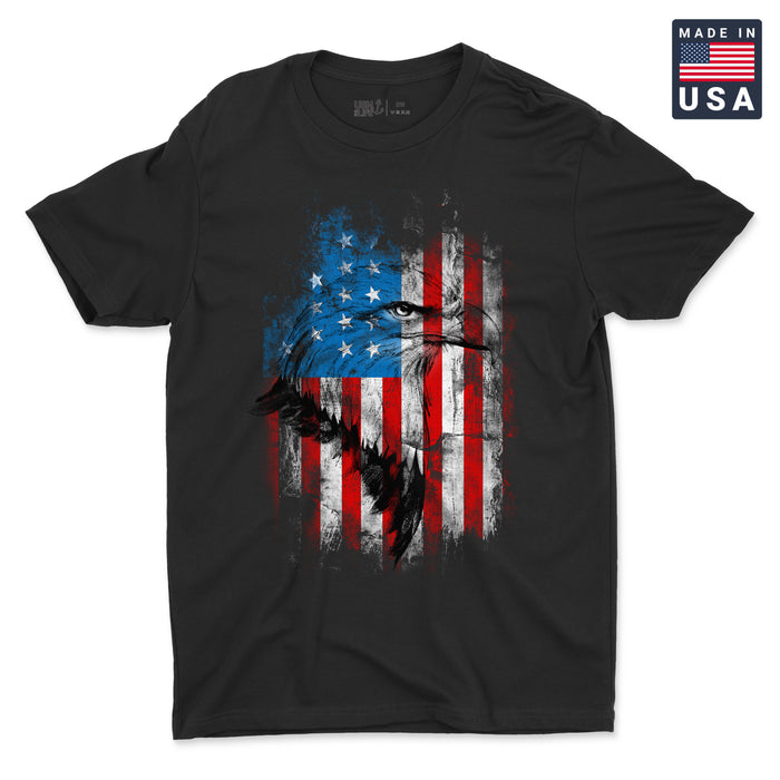 Red White and Blue Eagle Men's T-Shirt