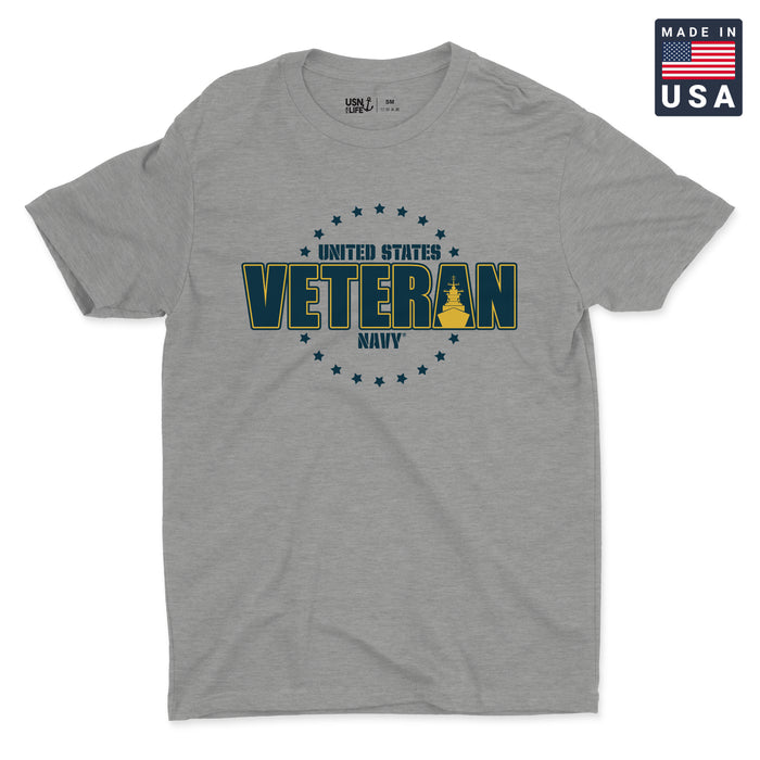 Circle Logo Veterans Men's - T-Shirt