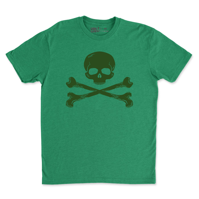 Jolly Roger Green Men's Limited Emerald Edition T-Shirt