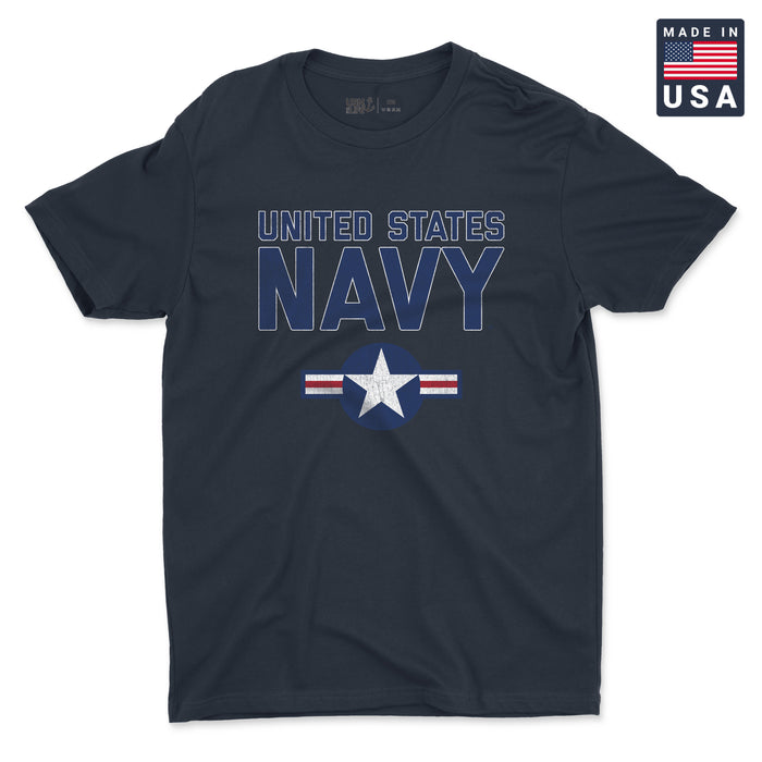 United States Navy Roundel Vintage Men's T-Shirt