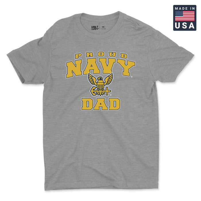Proud Navy Dad T-Shirt