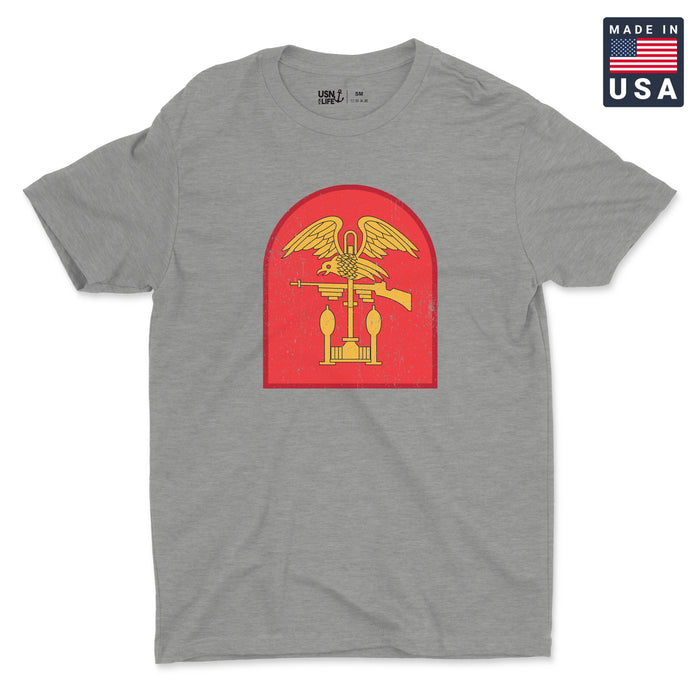 WWII Naval Amphibious Patch Men's T-Shirt