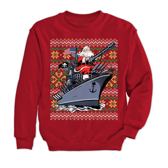 Storming Christmas Men's Sweatshirt