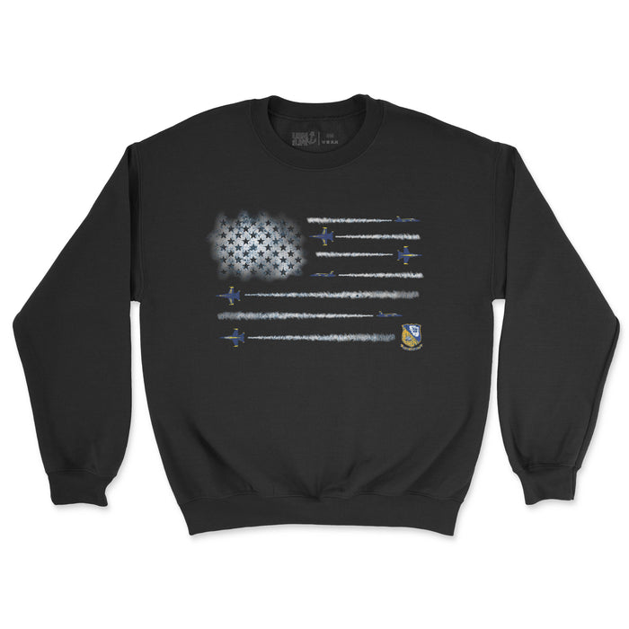 Blue Angels Smoke Men's Midweight Sweatshirt