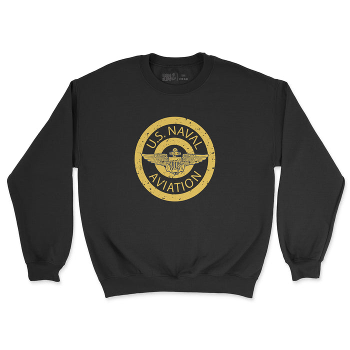 Naval Aviation Patch Men's Midweight Sweatshirt