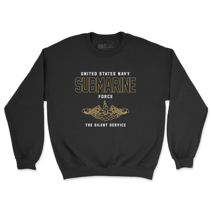 Silent Service - US Navy Submarine Force Men's Midweight Sweatshirt