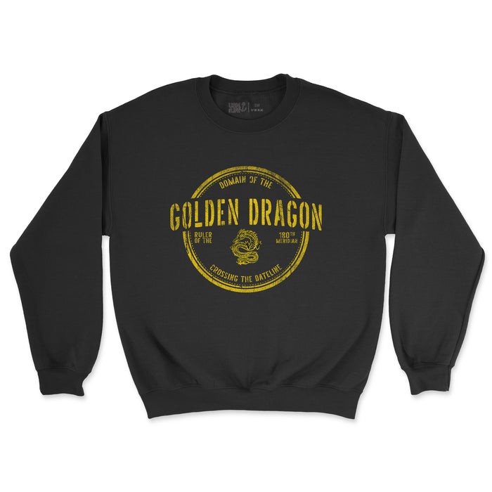 Vintage Golden Dragon Men's Midweight Sweatshirt