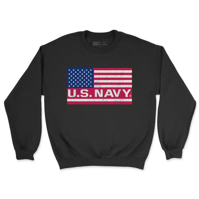 U.S. Navy Flag Men's Midweight Sweatshirt