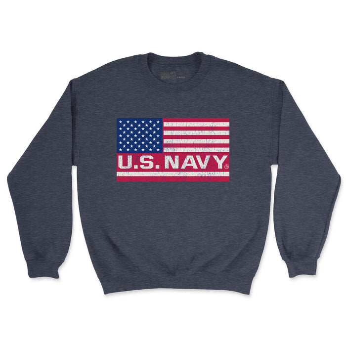 U.S. Navy Flag Men's Midweight Sweatshirt