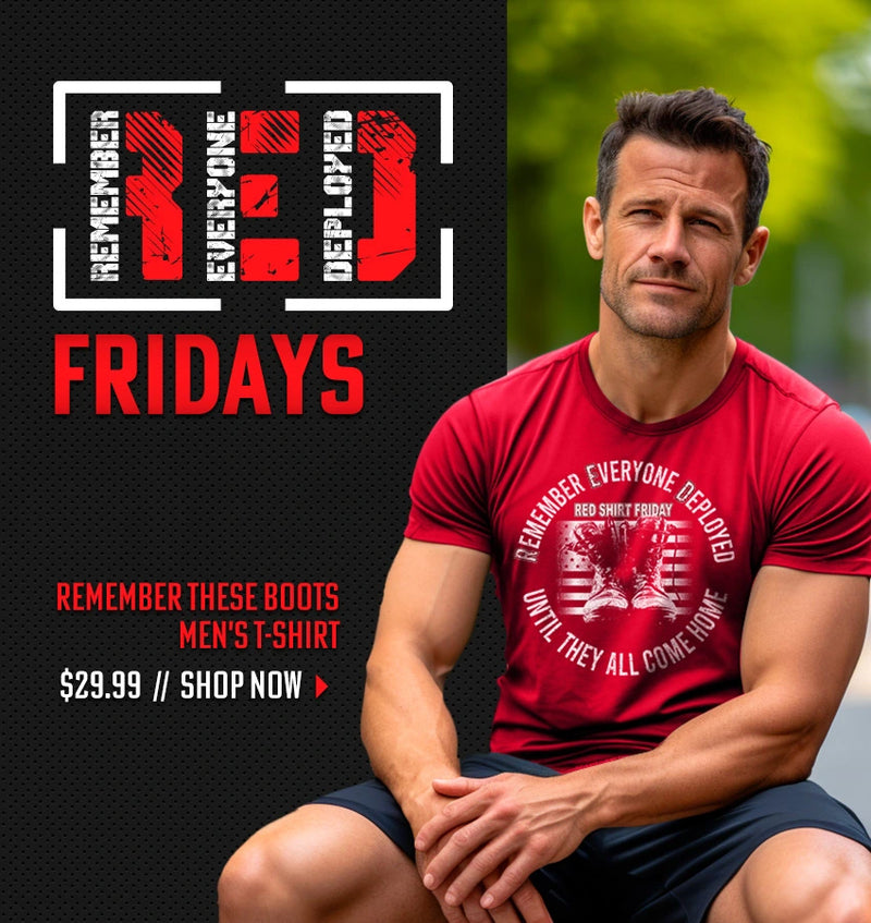R.E.D. Fridays. Remember These Boots Men's T-Shirt. $29.99 Shop Now