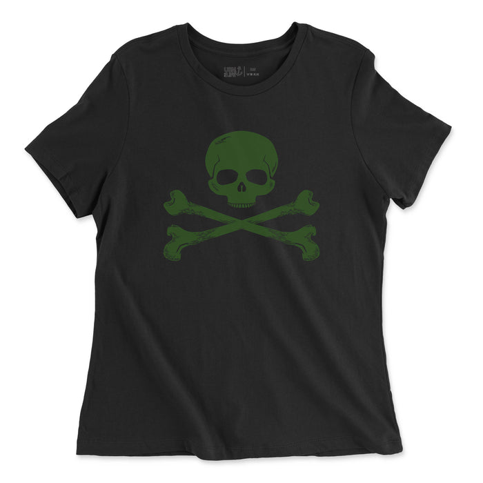 Jolly Roger Green Women's Limited Emerald Edition T-Shirt