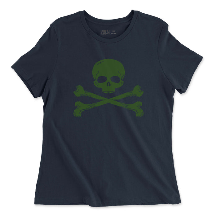 Jolly Roger Green Women's Limited Emerald Edition T-Shirt