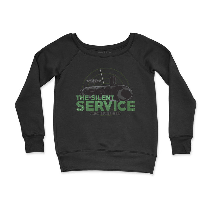 The Silent Service Dive Women's CrewNeck
