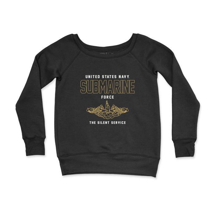 Silent Service - US Navy Submarine Force Women's CrewNeck