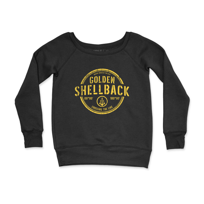 Golden Shellback Women's CrewNeck
