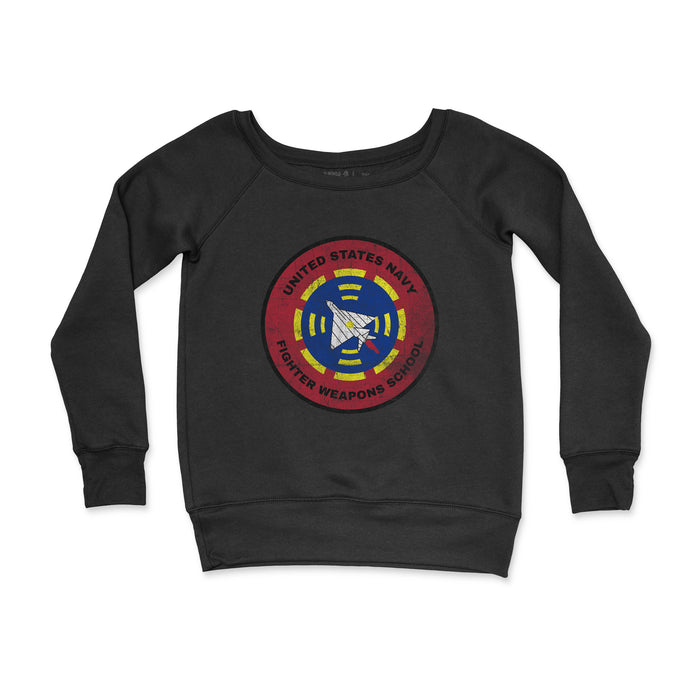 TOPGUN Fighter Weapons School Women's CrewNeck