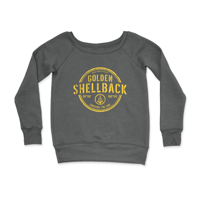 Golden Shellback Women's CrewNeck