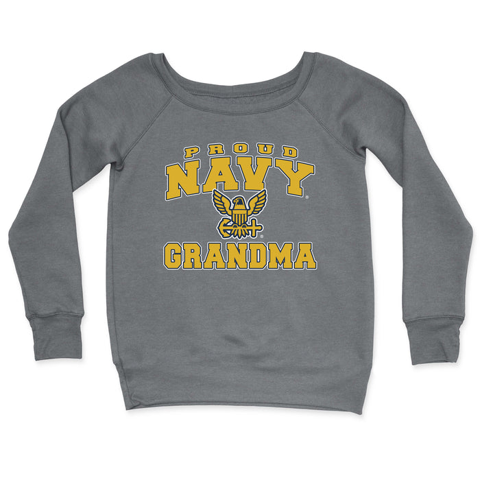 Proud Navy Grandma CrewNeck
