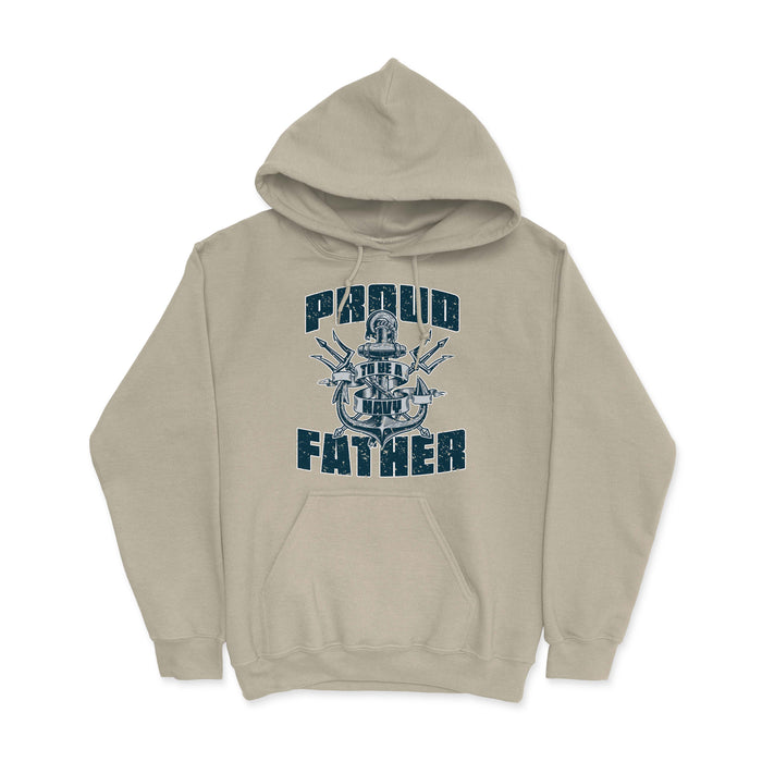 Proud to be a Navy Father Men's Hoodie