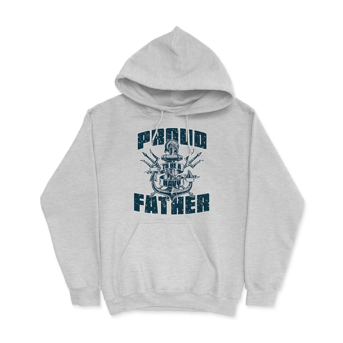 Proud to be a Navy Father Men's Hoodie