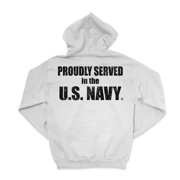 Proudly Served in the US Navy Men's Hoodie